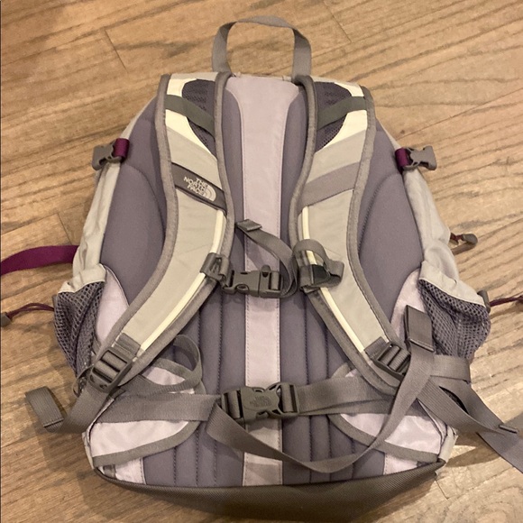 The North Face Recon Backpack - Gray and Purple - Picture 3 of 3